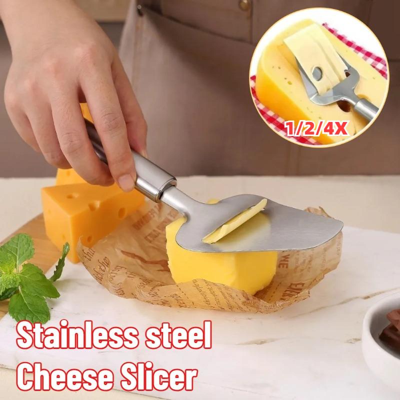 New Stainless Steel Cheese Spatula Cheese Scraper Slicer Kitchen Small Tool Cheese Cutter Kitchen Baking Ham Slicer
