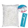 1000 Pièces Nettoyage des Dents Fils Dentaires Cure-Dents Ultra-Fins Bâtonnets de Fil Dentaire Brossettes Interdentaires