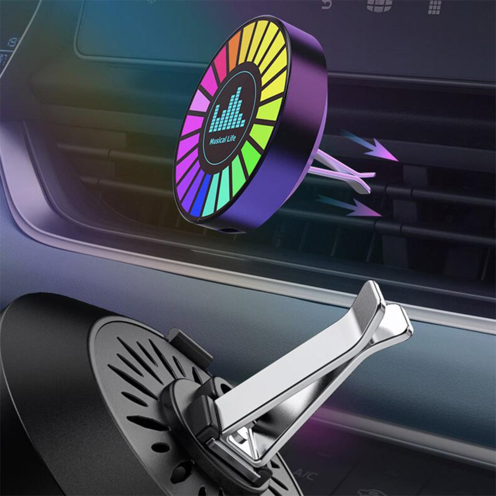 New Desktop  RGB Pickup Ambience Light Hot Led Magic Color E-Sports Creative Voice Control Music Rhythm Lamp