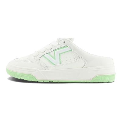 Upland Comfortable Fashion Low-Top Skate Shoes Unisex Sneakers White Green VN000D7ACJ3