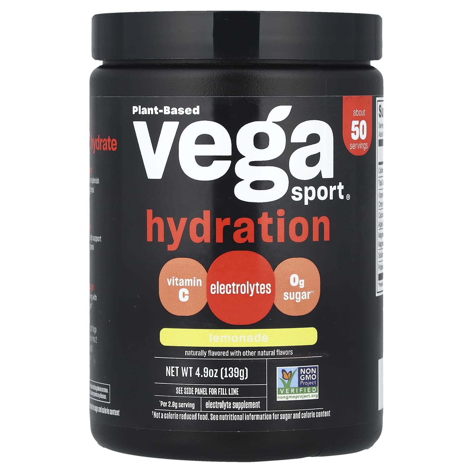 

Vega, Sport, Hydrator, Lemon-Lime, 4.9 oz (139 g)