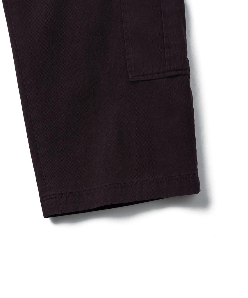TTUDEMENT Washed Utility Pants_Purple