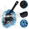 Car Dust Removal Small Duster Wipe Car Soft Brush Cleaning Mini Bristle Brush Dust Removal Nanofiber Car Interior cleaning mop