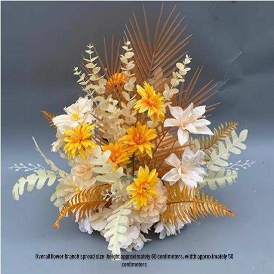 Seidenblumen-Gangdekorationen für Hochzeiten und Verlobungen