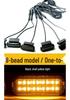 Universal LED Daytime Running Lights for Off-road Vehicles, Pickup Trucks, and SUVs - High Brightness, Small Yellow Grille Lights