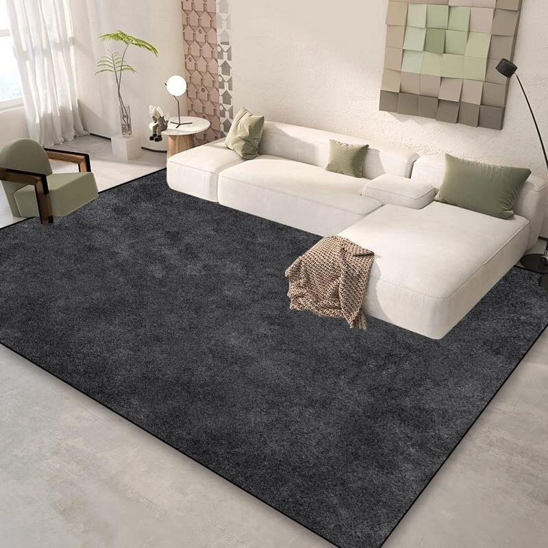 Modern Luxury Carpet Living Room Solid Color Decoration Home Sofa Area Large Rugs Bathroom Cloakroom Non-slip Entrance Door Mats