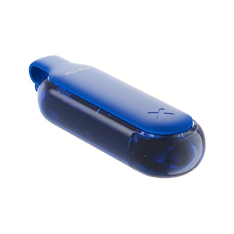 2 in 1 Portable Pill Taker Remover with Medicine Box Household Gadgets, Tablets, Pills Assistance Tool New Design Pill Dispenser