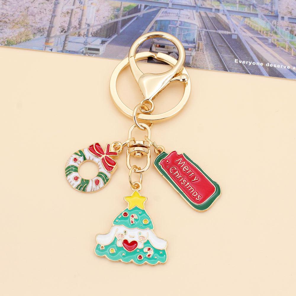 

Рождественский брелок Sanrio: Куроми и Синаморолл Шармы для сумки в виде дерева и венка