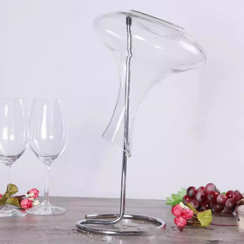 Bottle Cup Dryer Rack Wine Decanter Drying Stand Wine Gift Durable Steel Holder For Cafe Countertop Dining Room Desktop Kitchen