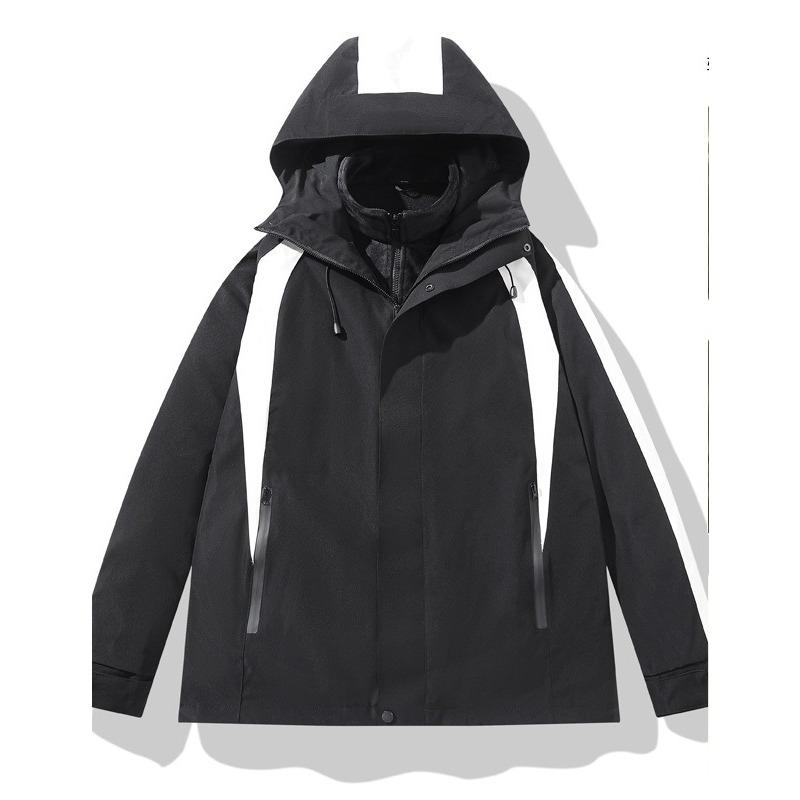 Autumn Jacket Couple Three-in-One Fleece Liner Windproof and Waterproof Mountaineering Outdoor Sports Travel Jacket