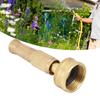 3pcs Solid Brass Adjustable Twist Nozzle Female Thread End Garden Hose Sprayer  Garden Watering
