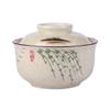 Underglaze Ceramic Bowl for Noodles, Soup, Stew, & Baked Rice - Ideal for Dorms & Restaurants