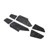 Motorcycle Accessories Foot Peg Rest Pedal Footrest For VOGE SR4 For VOGE SR4 MAX 350 Black