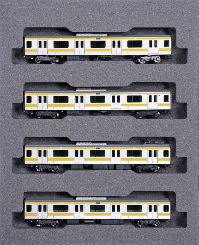 KATO N Gauge E231 Series 500 Series Local Line Set Model Train Chuo-Sobu 4-Car Add-on 10-1913