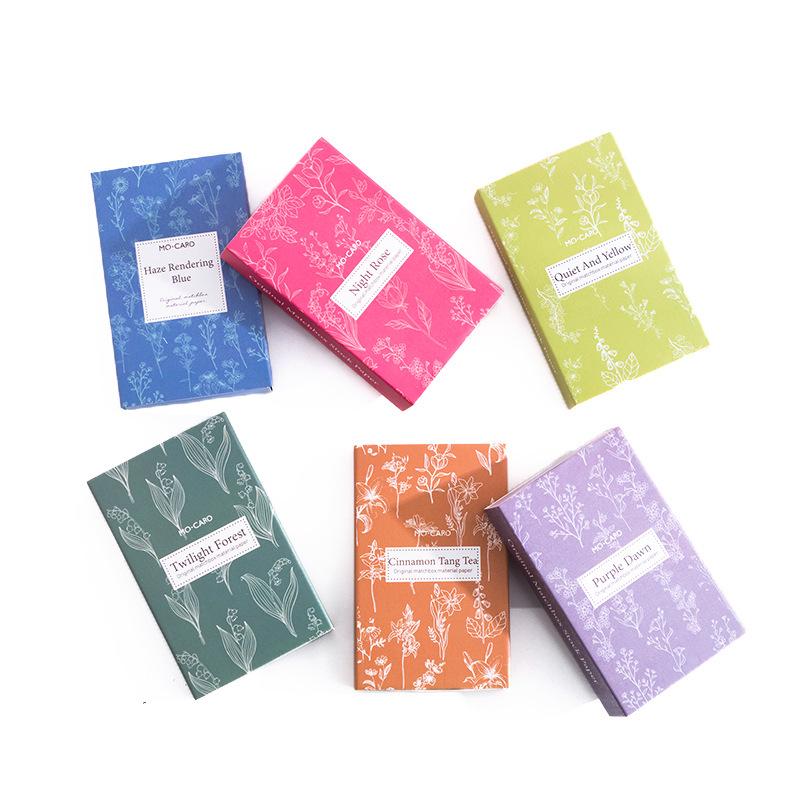 Mo Mo Matchbox Forest Series Sticky Notes - Creative Hang Tag & Decorative Collage Paper