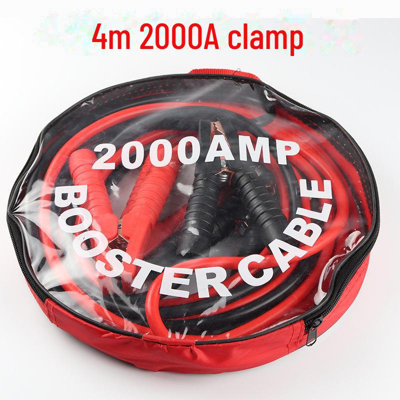 

З’єднувальний кабель автомобільного акумулятора з повною оболонкою з чистої міді 2000A для заземлення та підключення 4 meters 2000A