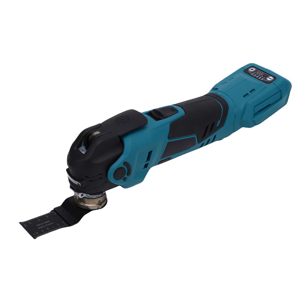 Oscillating Tool 300W Cordless Multi function Cutting Machine 5 Variable Speed Max. 22000RPM 4 degrees Swing Angle