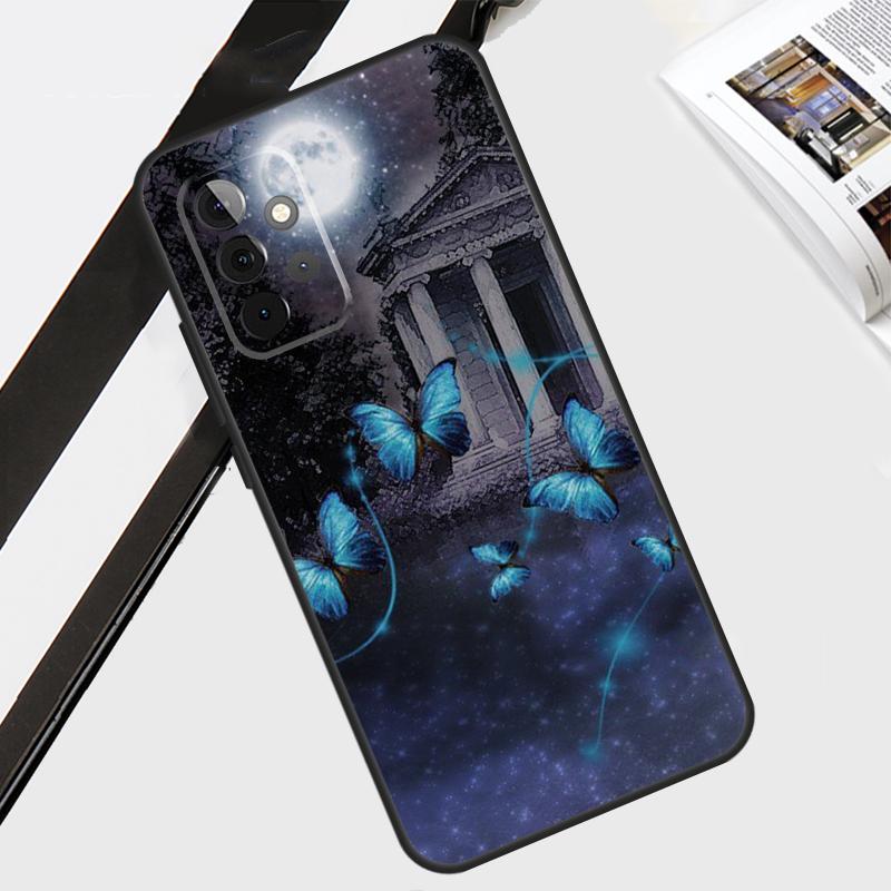 Colorful Butterfly Case For Samsung Galaxy A55 A35 A15 A56 A36 A26 A16 A06 A54 A34 A14 A12 A22 A32 A52 A13 A53