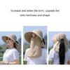 Wide Brims Sun Hat Sun Protective Face Covers Hat for Women Fishing Cycling