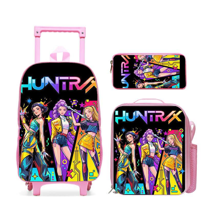Kpop Witch Hunter Girl Group Schoolbag High Definition Printing Casual Crossing Border Lightweight Tie Rod Backpack One Piece Hair