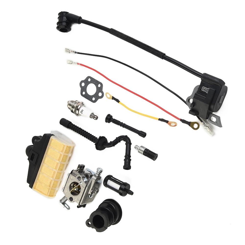 Carburator bobina de aprindere Kit pentru Stihl 021 023 025 MS230 MS250 MS210 021 025 drujbă 11231200605 filtru de aer combustibil conductă Set