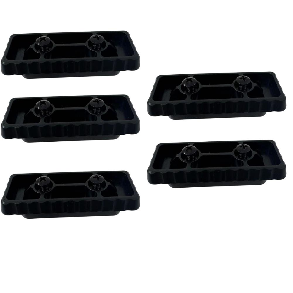 5PC Mounting Feet for Packout Accessories Easy to Use Feet Mounting System Secure Fit Strong ABS Plastic Size 75x30mm