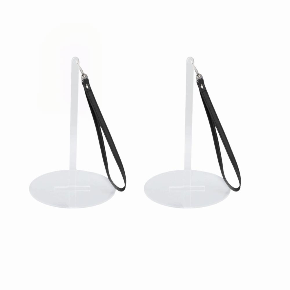 2Pcs Wrist Strap Yarn Ball Stand Transparent Yarn Dispenser Portable Wrist Yarn Holder  For Travel