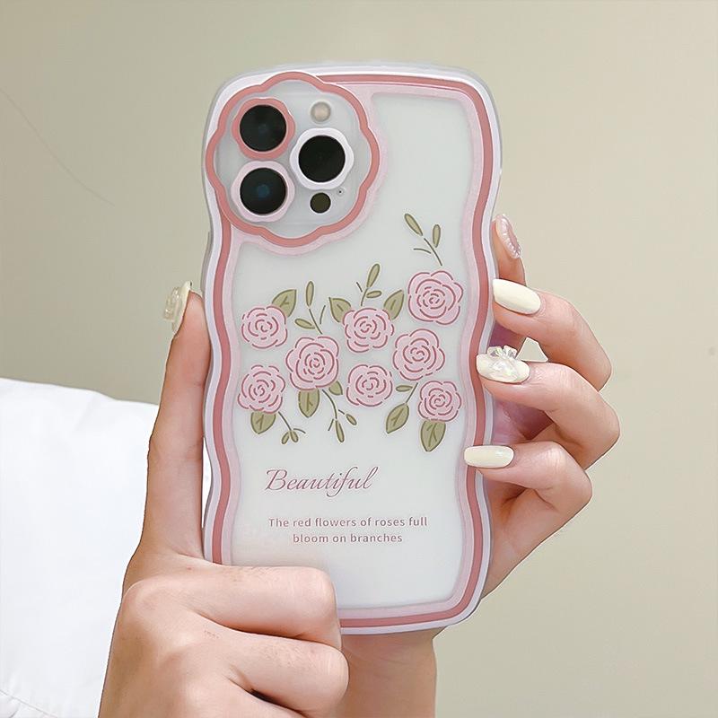 

Чехол Zhitai Floral Wave для iPhone 13 Pro Max/14 Pro iPhone 12 Pro Max