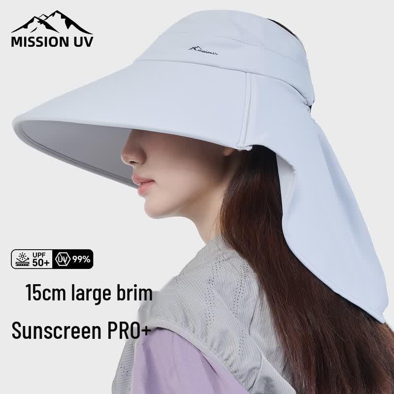 MISSION Women s Wide Brim Open-Top UV Sun Hat
