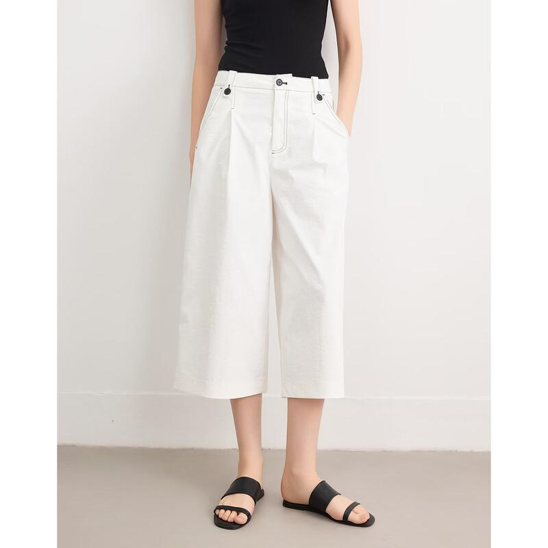 Demana Women s Casual Work Straight-Leg Capri Pants S
