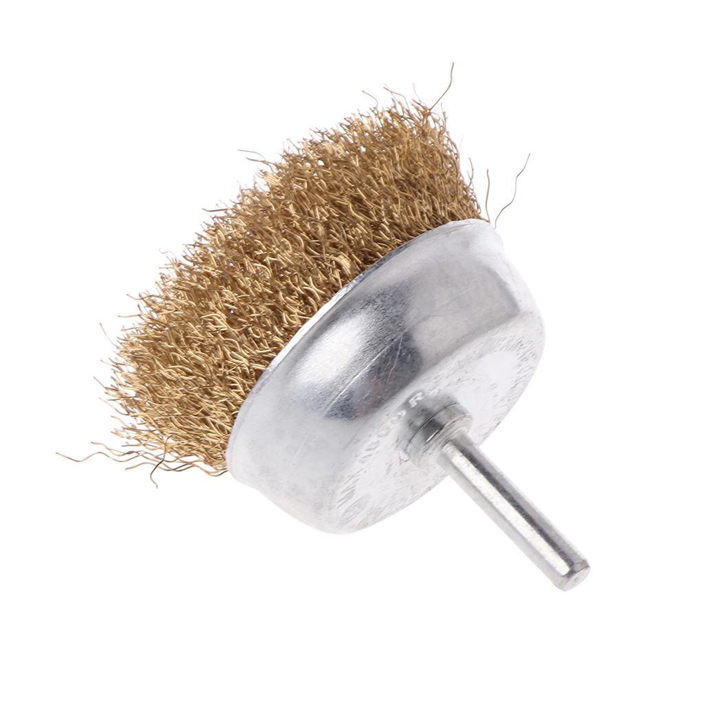 Wire Wheels Brush Crimped Wire End Brush for Derusting Paint Removal Deburring Easy for Angle Grinder 50/60/70mm Option