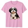 Cute Watercolor Havanese TShirt Dog Breed Art Birthday Gift For Him And Her