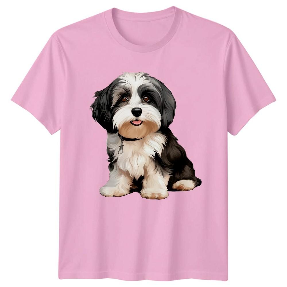Cute Watercolor Havanese TShirt Dog Breed Art Birthday Gift For Him And Her