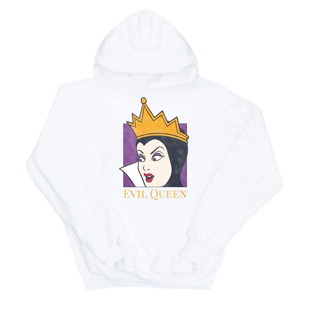 Disney Mens Evil Queen Cropped Head Hoodie