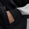 Jordan Color-block Logo Embroidery Stand-collar Zip-up Long Sleeve Jacket Women Jackets Black DV1396-010