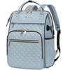 Backpack for PC Tablet Business Large Mom Light Blue [EMPSIGN] Women, 17.3-inch Backpack, Storage, Backpack, Stylish, Capacity, 2-way, A4, Bag,