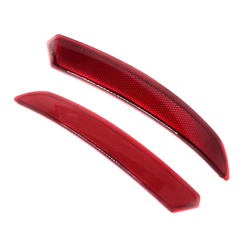 2pc Rear Bumper Reflectors For BMW GT Series 5 F07 Gran Turismo 535i 535iX 550i 550iX 2010 201 2012 2013 63147199647 63147199648