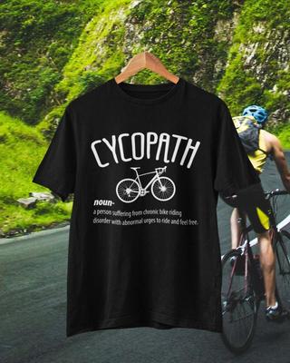 Camiseta de Ciclismo Divertida CYCOPATH Sendero Ciclista Parodia Idea de Regalo Para Ciclistas Novedad