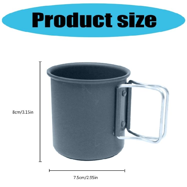 Camping Picnics Beer Mugs Travel Hand Brewed Coffees Cup Vintage Cup Barwares for Hiking Camping