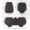 Car Seat Covers Pu Leather Seat Cover Sets Automobiles Universal Auto Interior Cushion Accessories Four Season Protect Set Mats