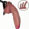 12" Wearable Silicone Dildo, Soft Liquid Silicone Design, Adjustable Strap-On Style, Strong Suction Cup, Realistic Texture, Premium Collection