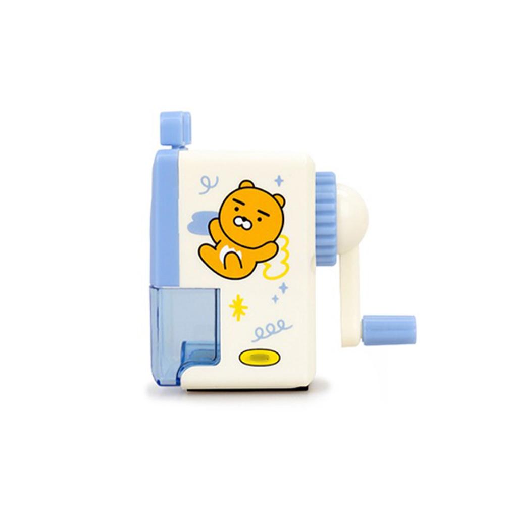 Kakao Friends Mini Pencil Sharpener with Cute Korean Character for Black Pencils, Colored Pencils, Office Supplies