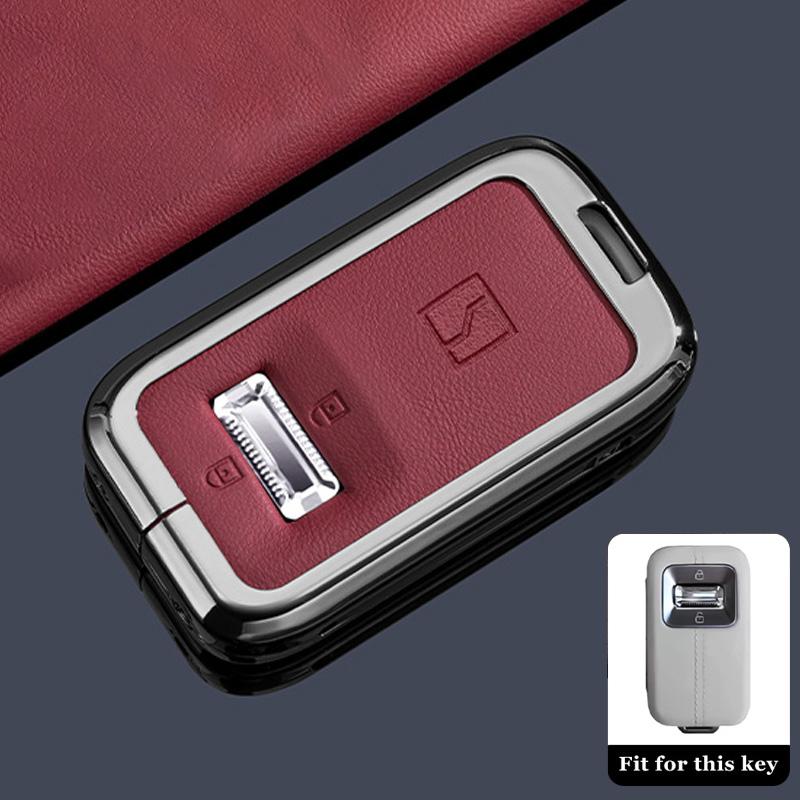 Étui Porte-Clés de Voiture Pour Zeekr 9X Ultra Max Porte-Clés Housse de Protection Télécommande Sac Coque Support Accessoires Fob