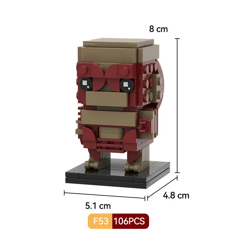 TV-Film MOC Baustein-Set Mike Dustin Eleven Bausteine Figuren Kinderspielzeug Sammlung Dinge Geburtstagsgeschenk