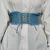 High Waist Female Waistband Lace Wide Waist Belt Slimming Denim Stretchy Cummerbunds  Female