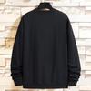 Men's Plus Size 2025 Trendy Autumn/Winter Round Neck Thick Velvet Long Sleeve Casual Loose Pullover Hoodie