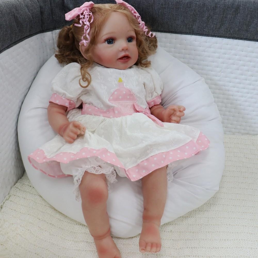55cm Reborn Kleinkind Simulation Prinzessin Puppe Reborn Puppe