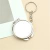 Portable Double Sided Mini Compact Mirror Keychain for Makeup Touch Ups On the Go Ideal for Travel and Daily Use