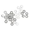 Metric Flat Washers Stainless Steel Non Distortion Anti Rust for Glasses Frames Eyewear DIY Practical Hardware
