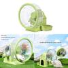 Silents Hamster Wheel Multifunctional Hamster Wheel Quite Running Spinner Wheel with Water and Food Solution